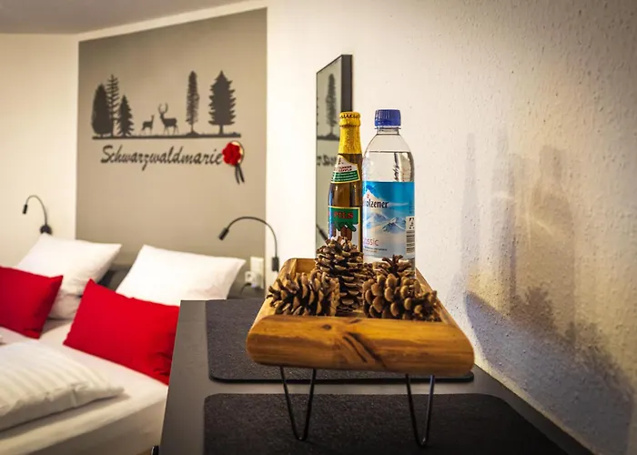 Schwarzwaldmarie In Mit Badewanne Sonnenbalkon Tg-stellplatz Küche Apartamento *